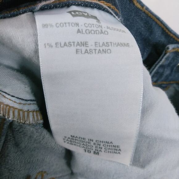 Levi's 515 Pocket Flap High Rise Boot Cut Western  Jeans 10 - Picture 5 of 5